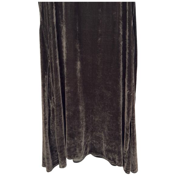 CP Shades Jacqui Velvet Sleeveless Silk Blend Dress Size M - Picture 2 of 9